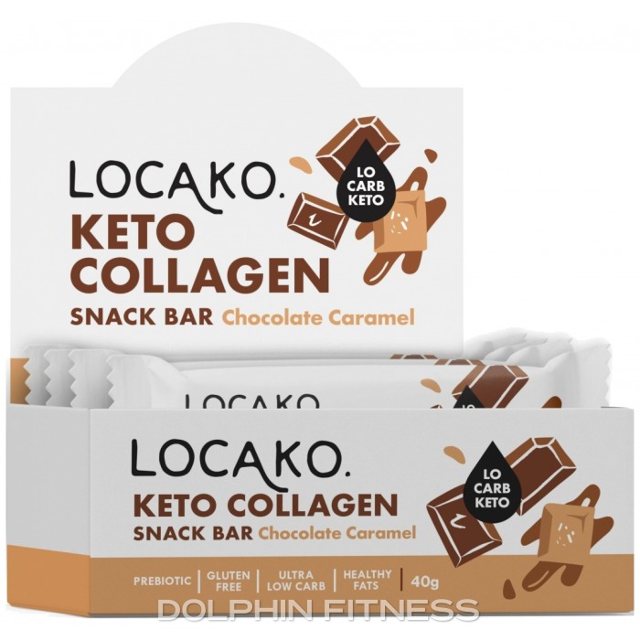 Locako Keto Collagen Snack Bar 15 x 40g