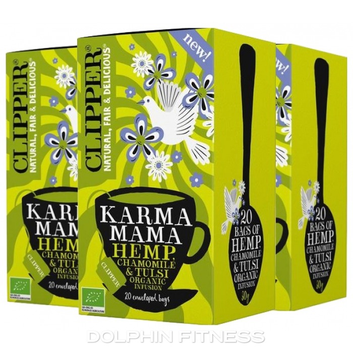 Clipper Organic Karma Mama Hemp Infusion 4 x 20 Teabags