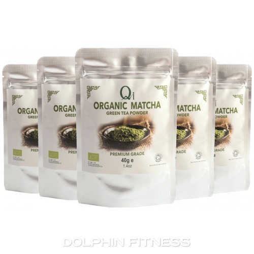 Qi Organic Matcha Green Tea Powder 8 x 40g