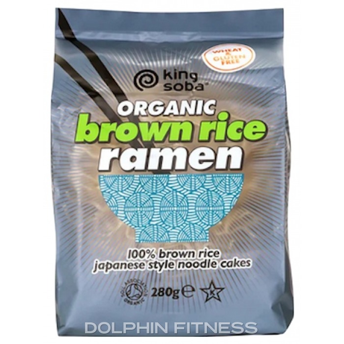 King Soba Organic Brown Rice Ramen Noodles 1 x 280g