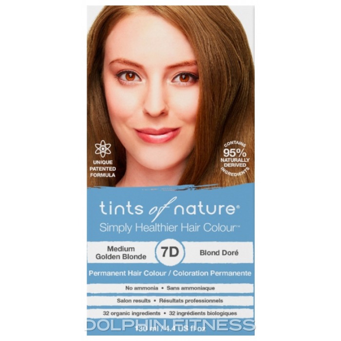 Tints of Nature Permanent Hair Colour Medium Golden Blonde