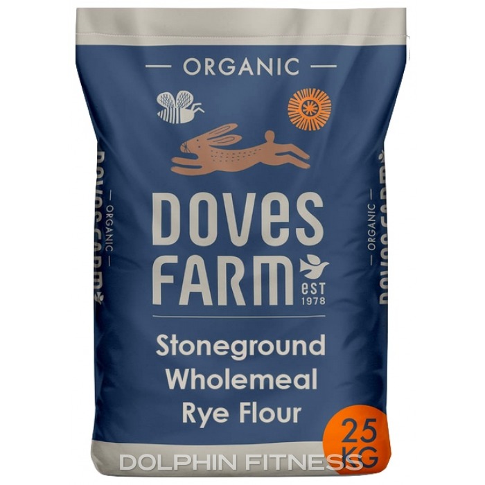 Doves Farm Organic Stoneground Wholemeal Rye Flour (25 kg)