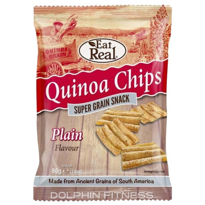 Eat Real Quinoa Chips Plain (1 x 30g)