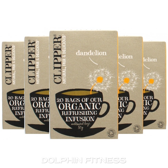 Clipper Tea - Herbal Infusion - Organic Dandelion & Burdock Infusion - 20  Bags