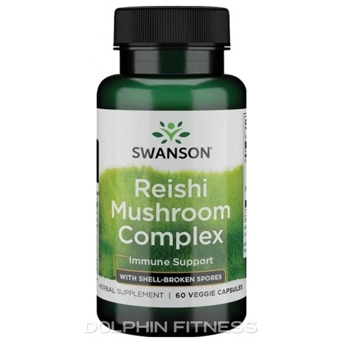 Swanson Reishi Mushroom Complex (60 Veggie Capsules)