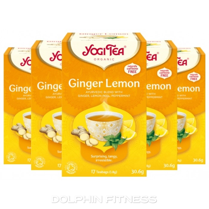 Yogi Tea Ginger Lemon 6 X 17 Teabags 0735