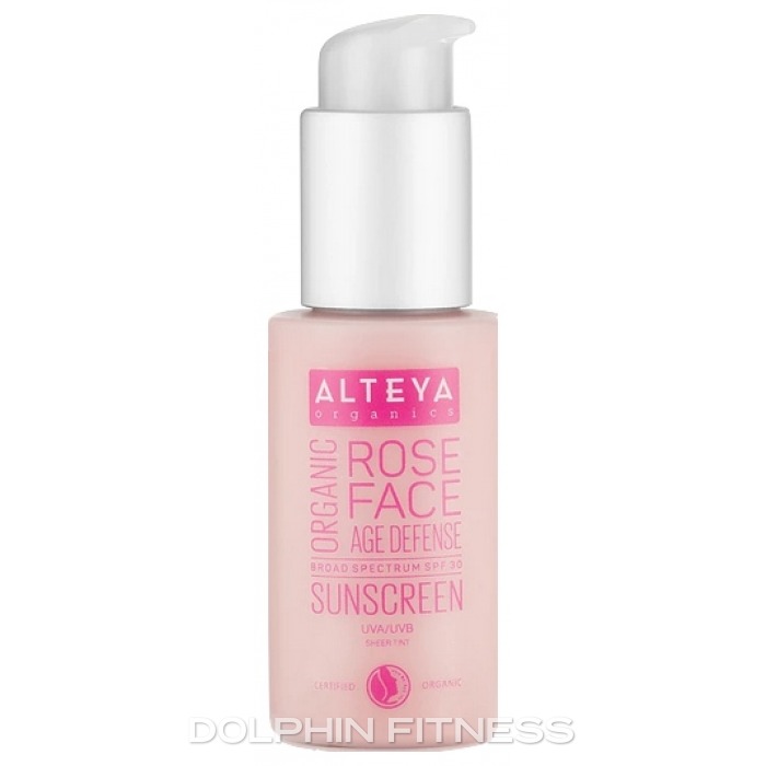 Alteya Organics Sunscreen Rose Face Cream SPF 30 50 ml