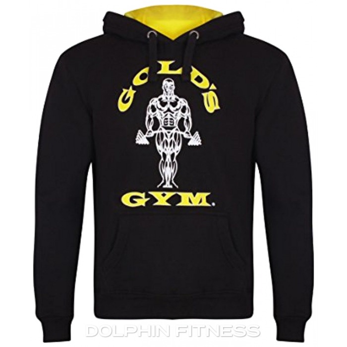 Gold's Gym Pull Over Hoodie Black