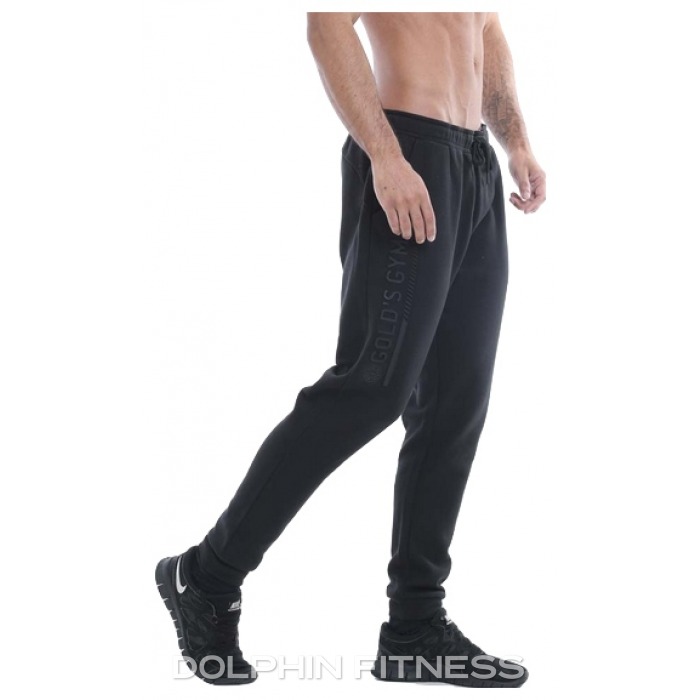 Gold's Gym Jog Pants Embossed Black