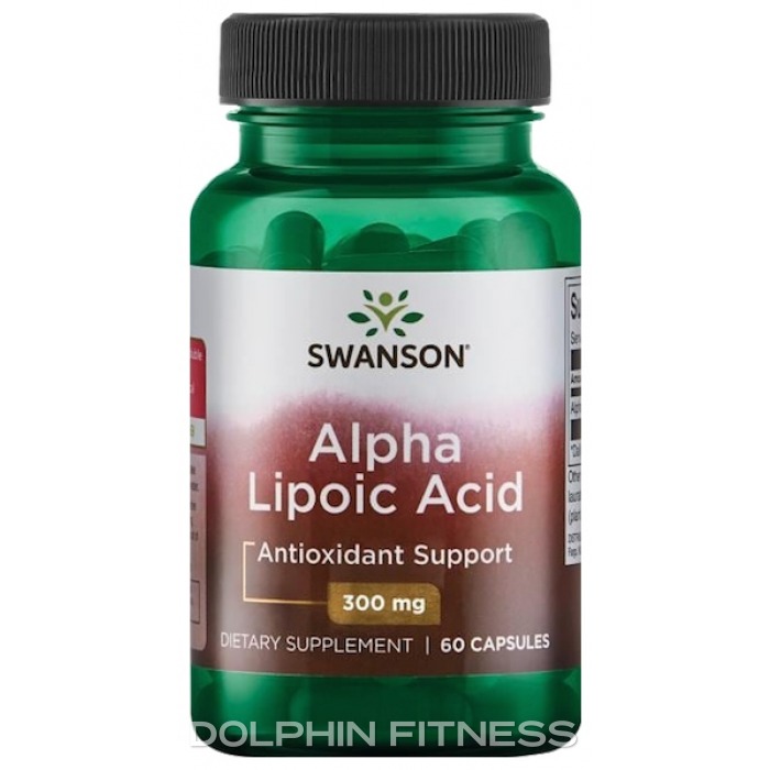 Swanson Alpha Lipoic Acid 300 Mg 60 Capsules