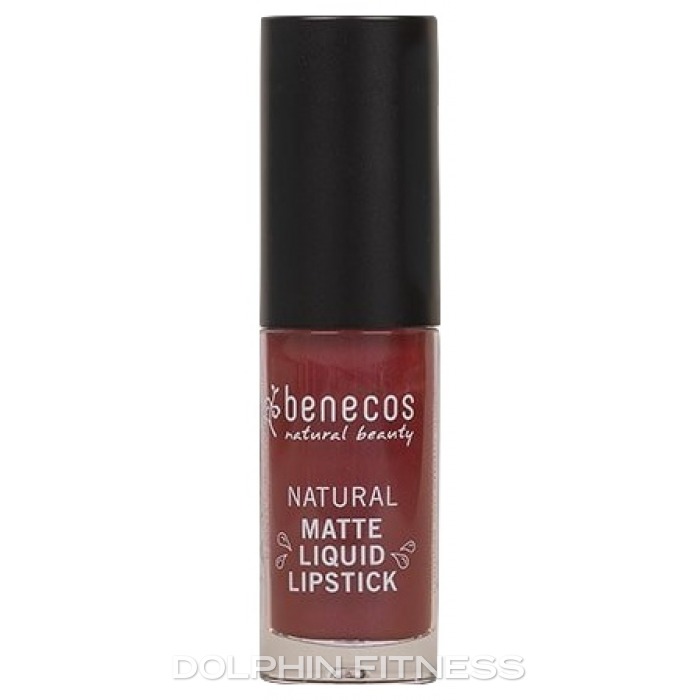 Benecos Natural Matte Liquid Lipstick (5 ml) Bloody Berry