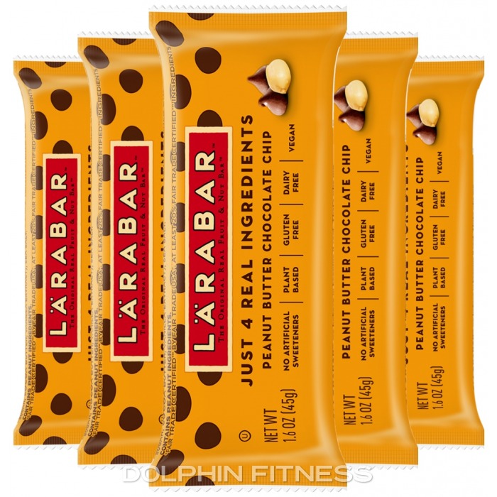 LaraBar Peanut Butter Choc Chip Bar (16 Bars)