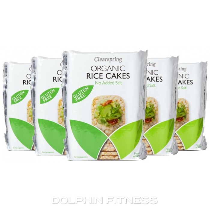 Gluten Free Organic Rice Cake No Added Salt by Clearspring - Vital Food