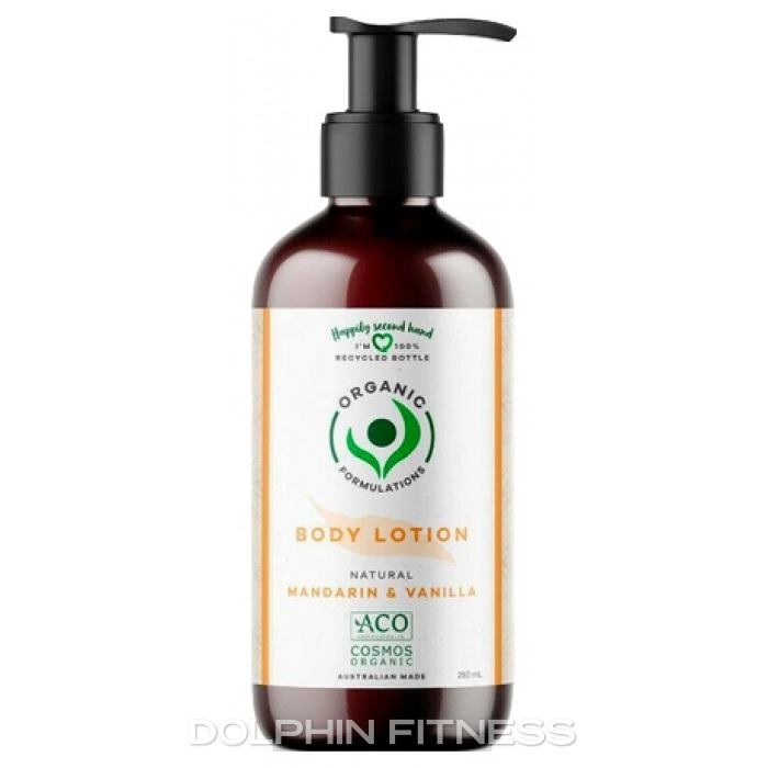 Organic Formulations Body Lotion Natural Vanilla & Mandarin 250 ml