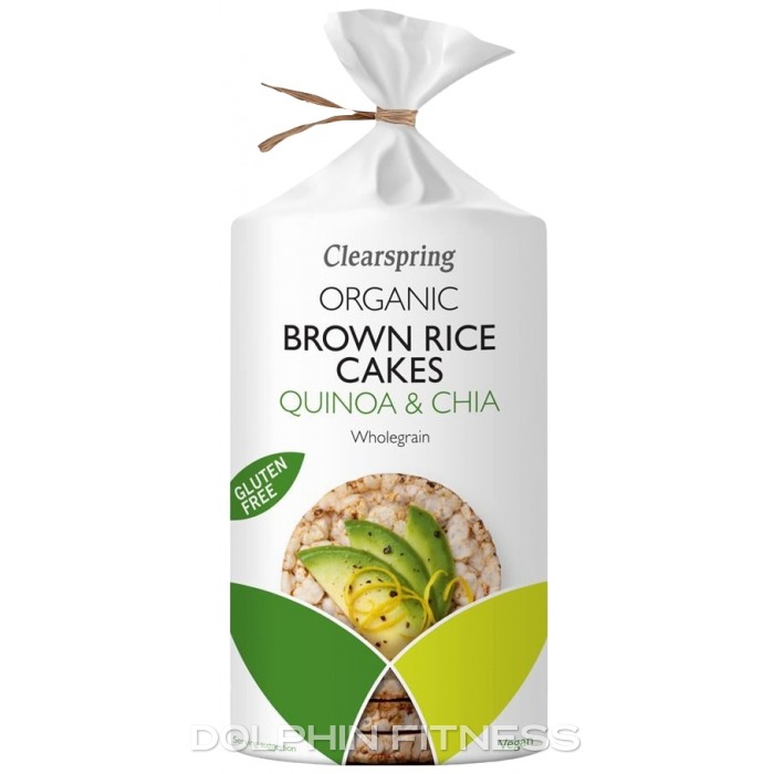 Clearspring Organic Buckwheat & Amaranth Brown Rice Cakes 6 x 120g