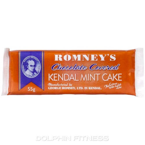 Romneys Kendal Choc Coated Mint Cake 1 X 55g 7327