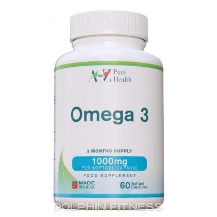 A to Z Pure Health Omega 3 1000 mg (60 Softgels)