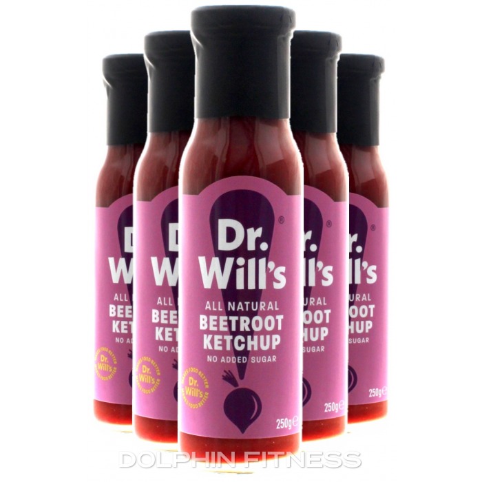 Dr Will's Beetroot Ketchup 6 Bottles