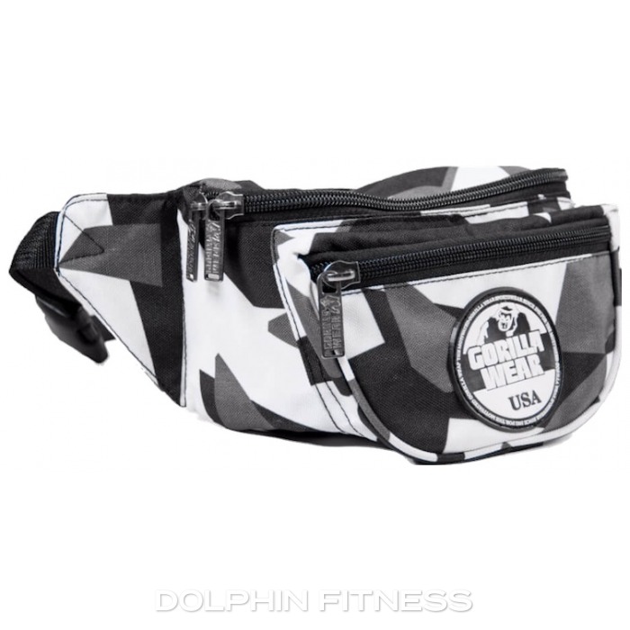 grey camo fanny pack