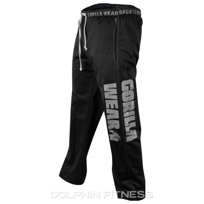 Gorilla Wear Logo Mesh Pants Black