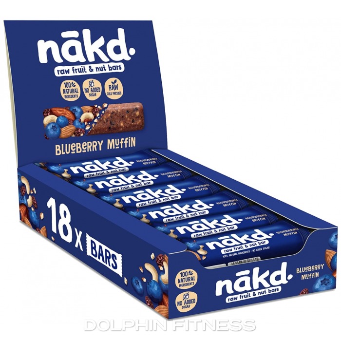 Nakd Blueberry Muffin Bar 18 Bars