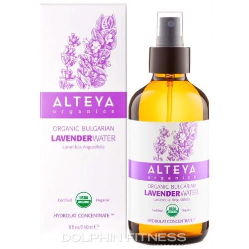 Alteya Organics Organic Bulgarian Lavender Water Glass