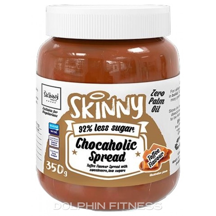 The Skinny Food Co Chocaholic Spreads 350g Toffee