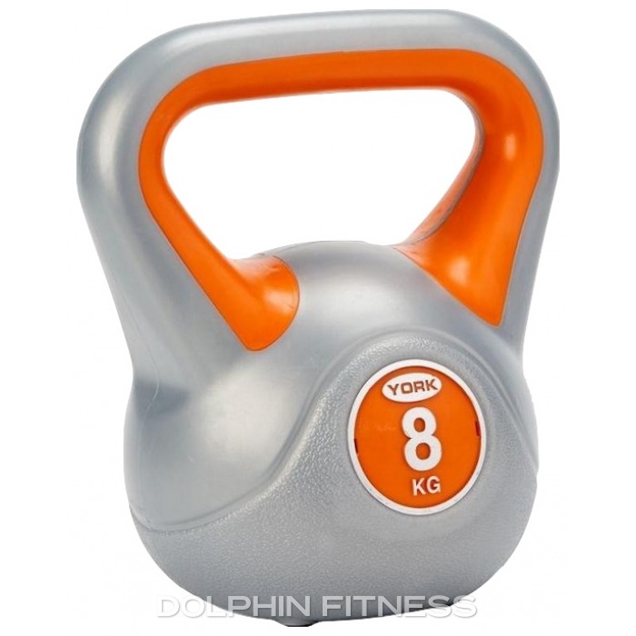 York Vinyl Kettlebell 8 kg