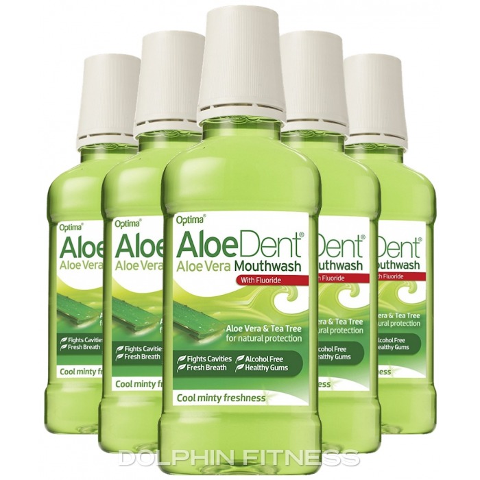 Aloe Vera Mouthwash with Fluoride (6 x 250 ml)