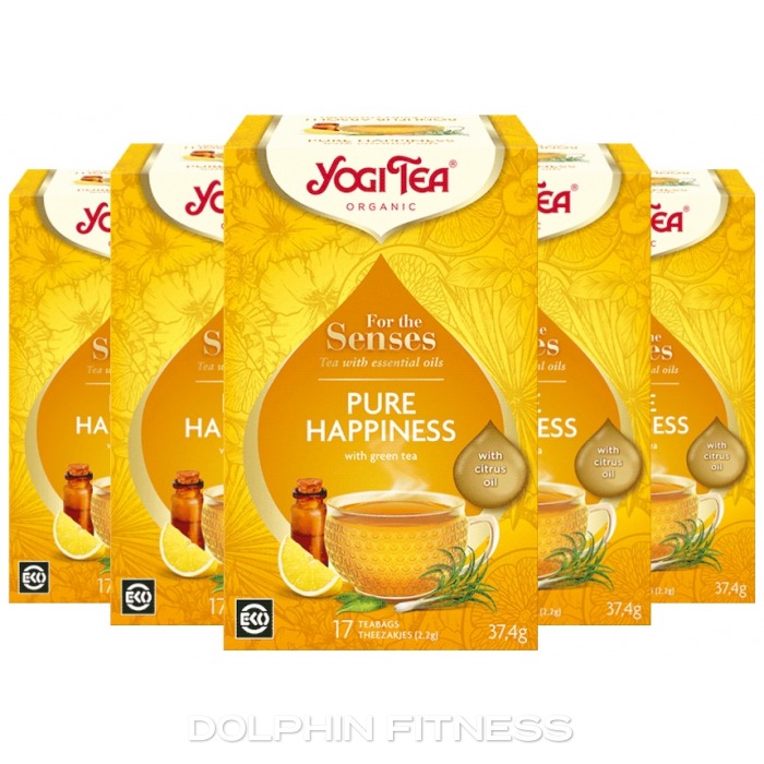 Lemon tea for the senses ⇒ YOGI TEA® Pure Happiness