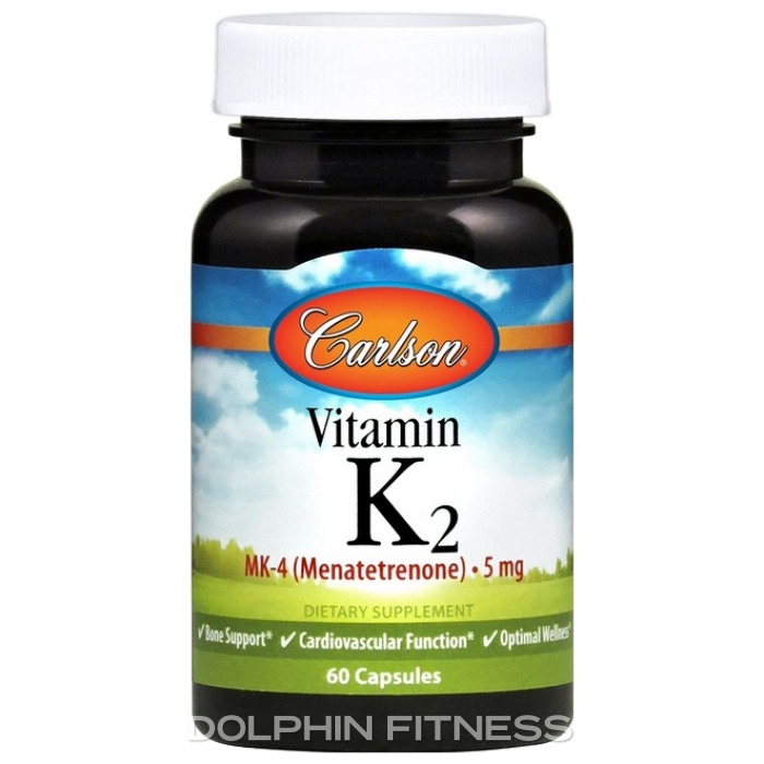 Carlson Labs Vitamin K2 MK4 5 mg 60 Capsules