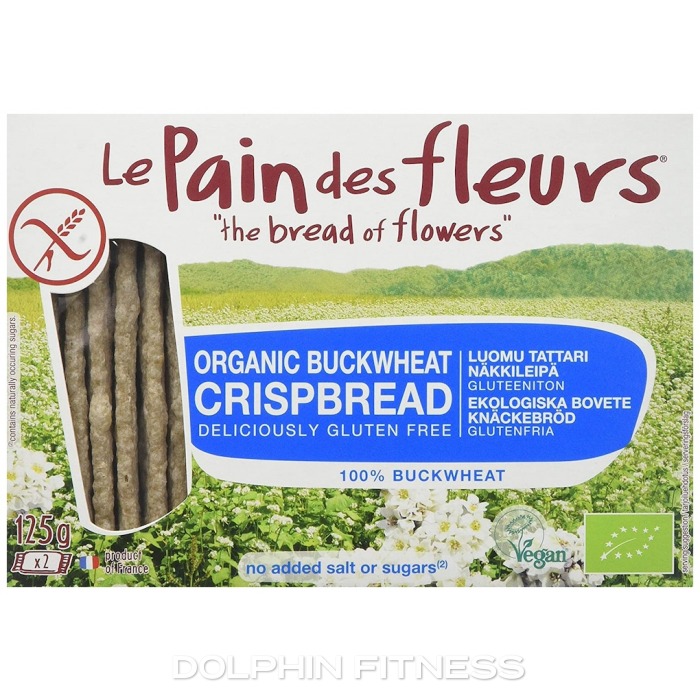  Le Pain Des Fleurs Organic Buckwheat Crispbread