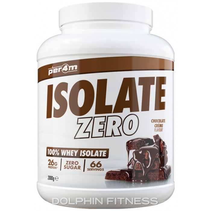 100% Pure Whey Protein Isolate 2lbs - Zero Sugar and Fat