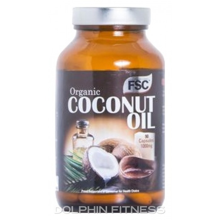 FSC Organic Coconut Oil 1000 mg (90 Softgel Capsules)