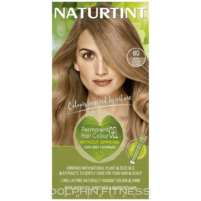 Naturtint Permanent Hair Colour Gel 8G Sandy Golden Blonde