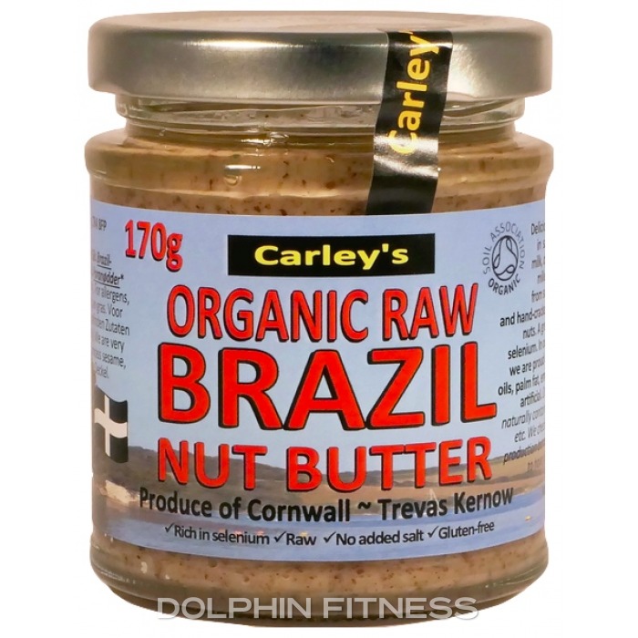 Carley's Organic Raw Brazil Nut Butter 1 x 170g