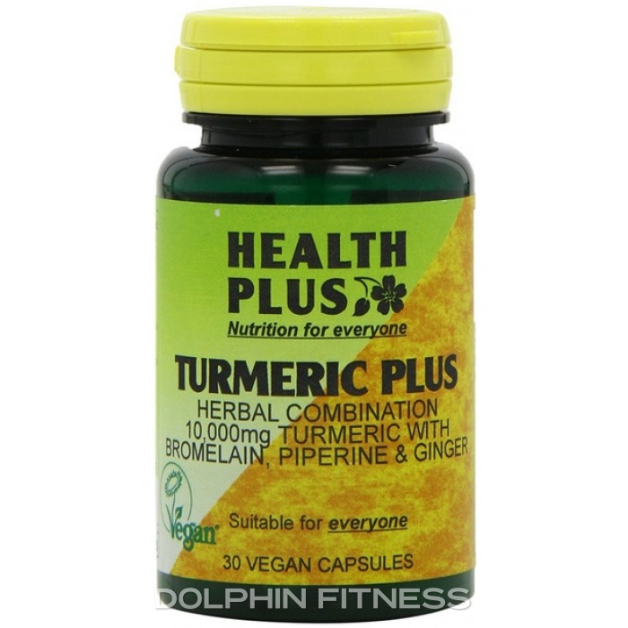 Health Plus Turmeric Plus 30 Vegan Capsules
