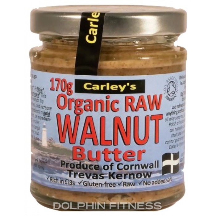 Carley's Organic Raw Walnut Butter 1 x 170g