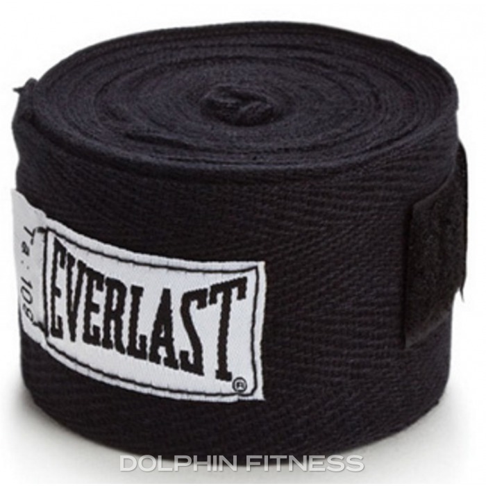 Everlast 108 Hand Wraps (Black)