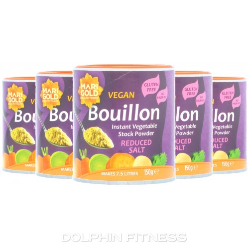 Marigold Reduced Salt Vegan Bouillon Powder 6 x 150g
