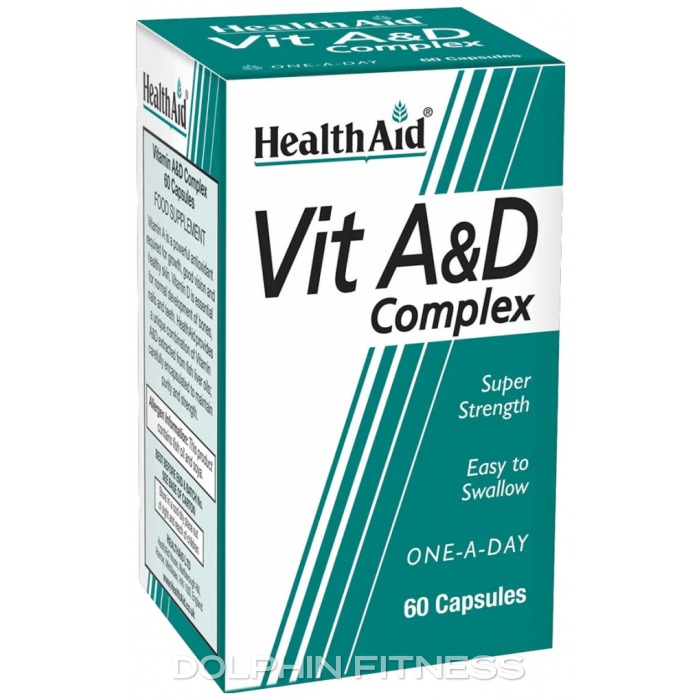 Healthaid Vit A And D Complex 60 Capsules