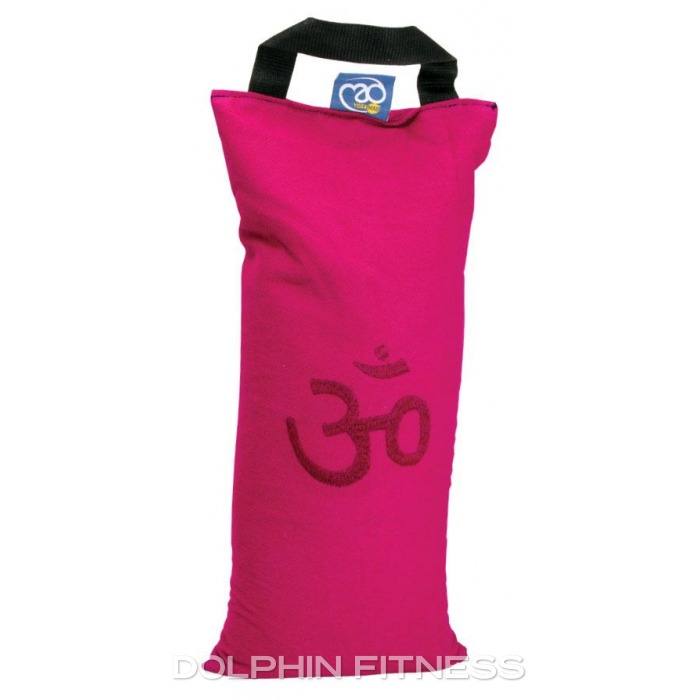 hot pink 5 kg Yoga-Mad OM Shingle Sand Bag Yoga-Sandtasche 