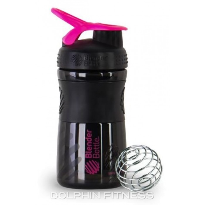 Blender Bottle Radian 32 oz. Tritan Shaker Bottle with Loop Top - Black 