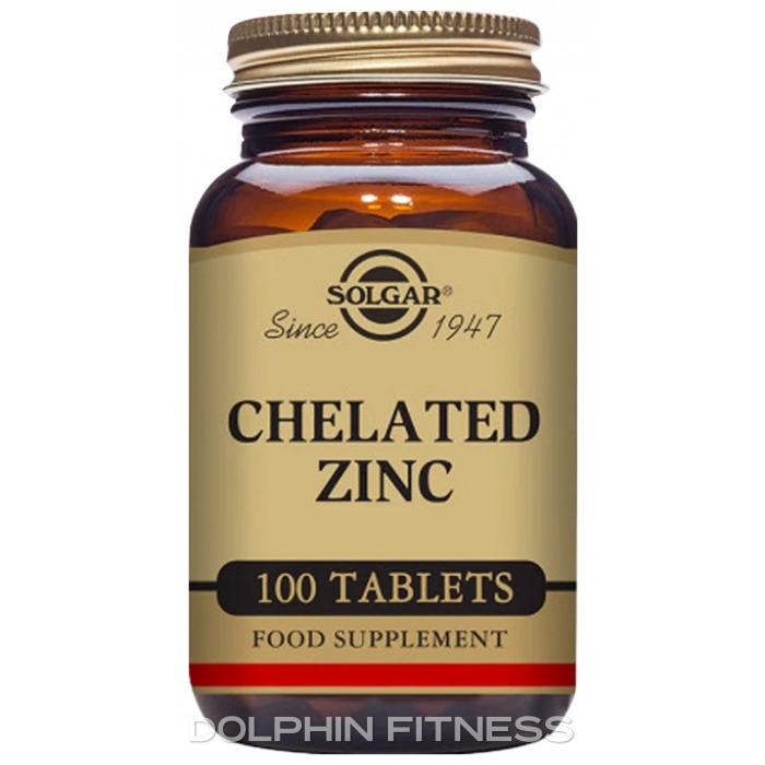 Solgar Chelated Zinc 100 Tablets