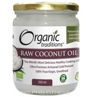 Organic Traditions Raw Coconut Oil (500 ml)