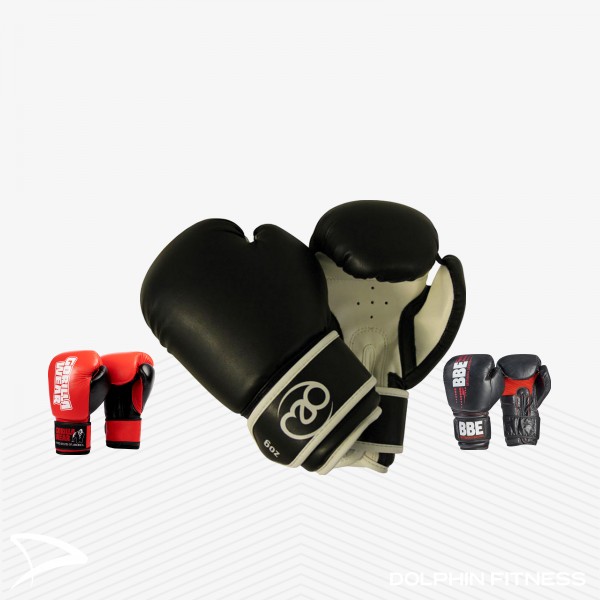 Ashton Pro Boxing Gloves - Red/Black - 10oz Gorilla Wear