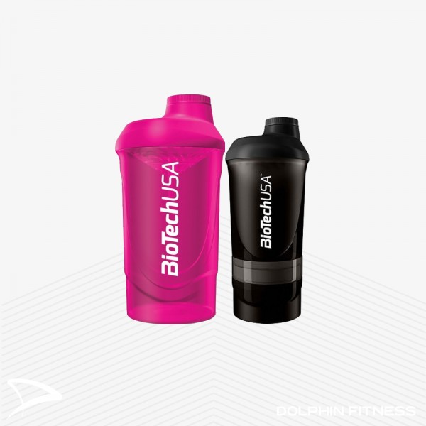 Mini Shaker Pink & White 300ml – K2 Protein