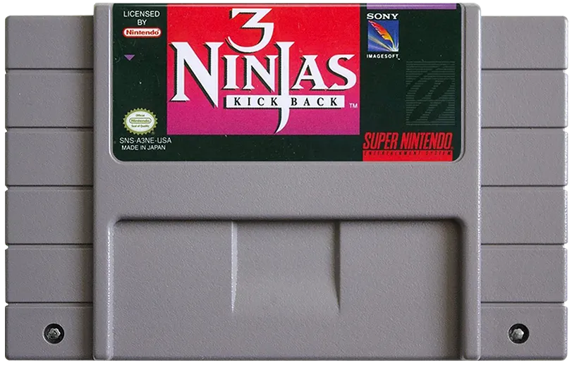 3 Ninjas Kick Back — Box - Front