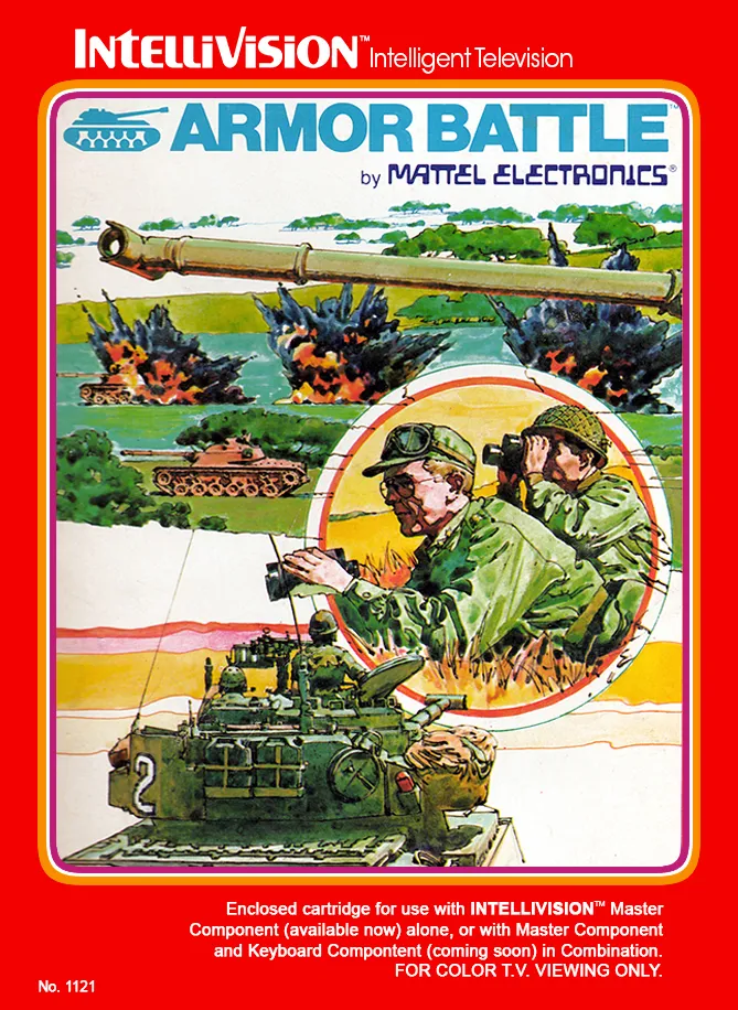 Armor Battle — Box - Front - Reconstructed