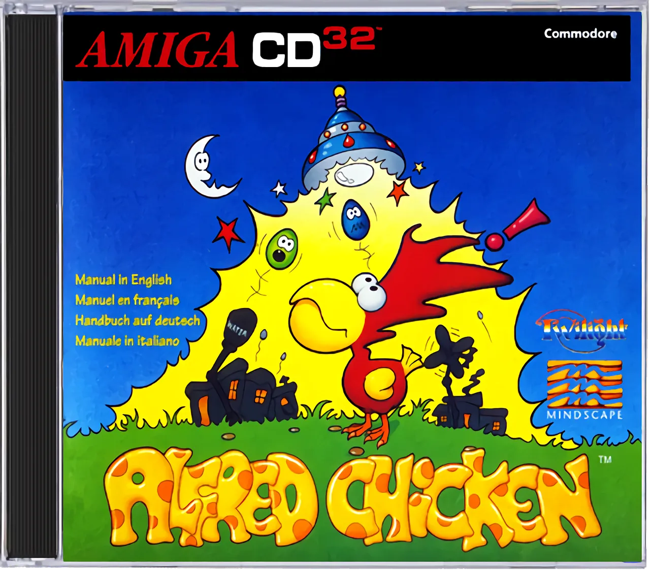 Alfred Chicken — Box - Front
